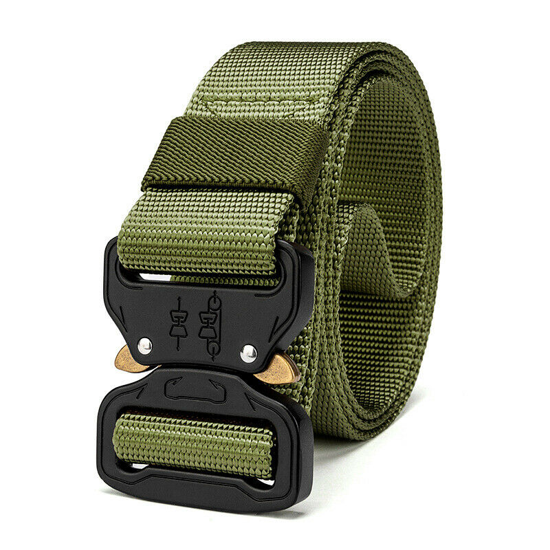 Casual Military Tactical Belt Mens Army Combat Waistband Rescue Rigger Belts HOT Casual Military Tactical Belt Mens Army Combat Waistband Rescue Rigger Belts HOT